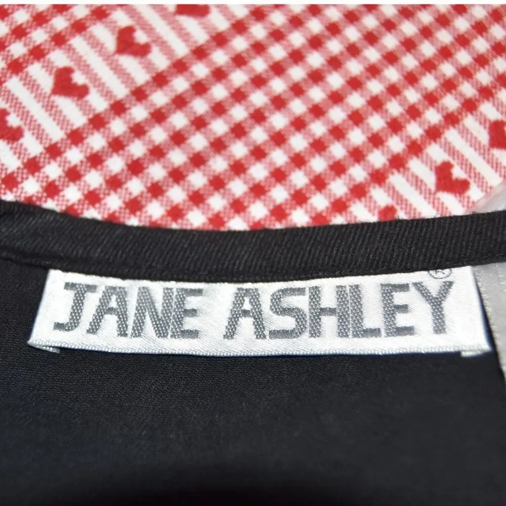Vintage 80s Jane Ashley Boho Western Tapestry Vest Stars Cinched Back Size Med